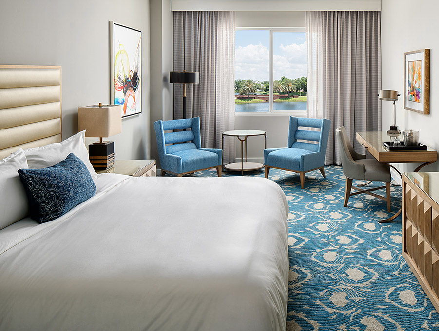 Classic King Room of The karol Hotel Clearwater